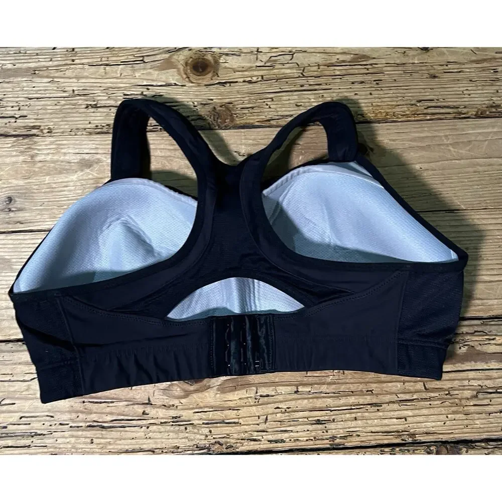 Syrokan Women’s Size 38D Black Sports Bra
